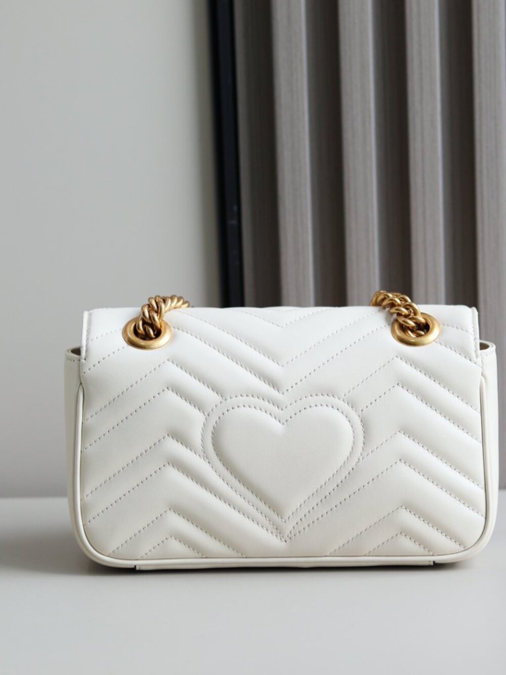 Gucci Marmont Matelassé Leather Shoulder Bag - Picture 9 of 9